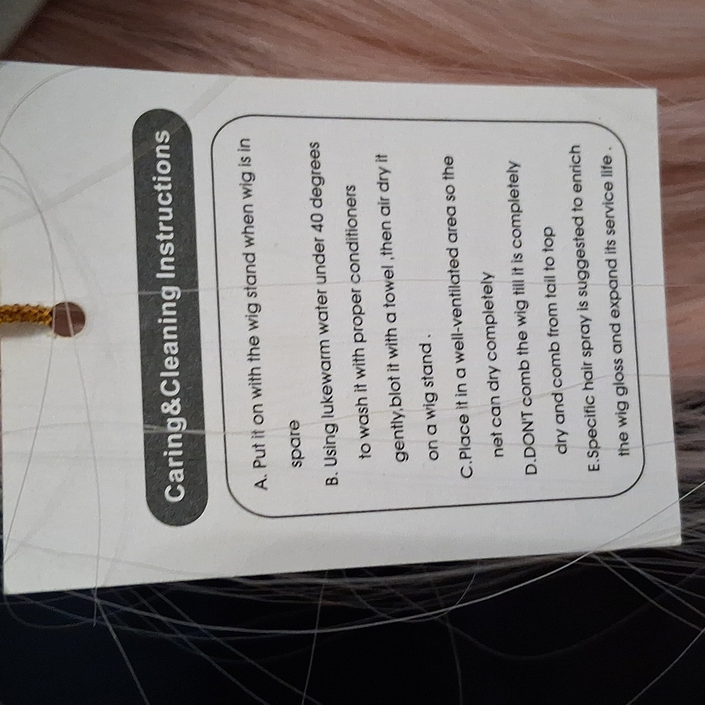 Light Pink WIG - Picture 5 of 9